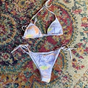 Shein pastel swimsuit never worn